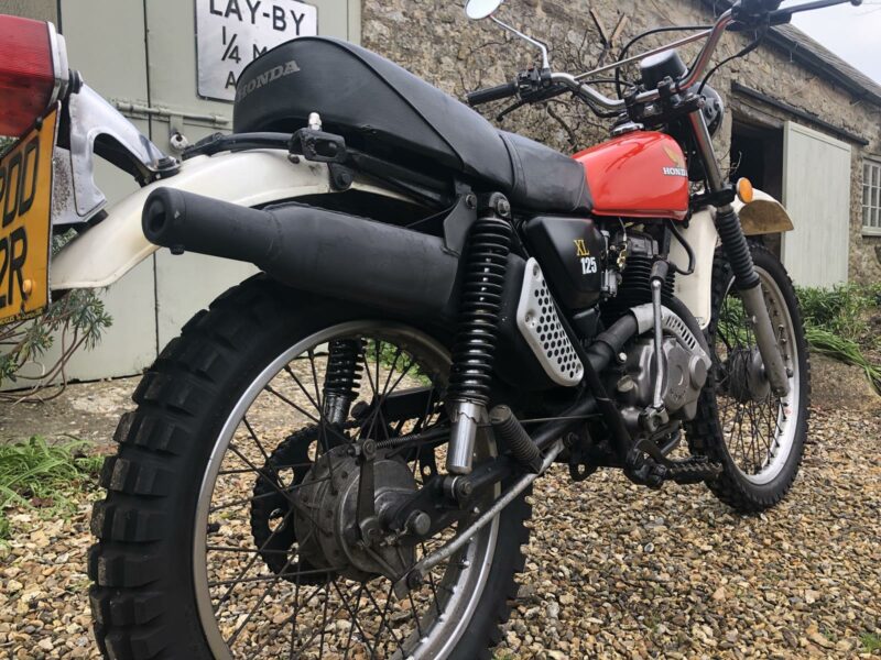 A 1976 Honda Xl125 Charterhouse Motorcycle Auction