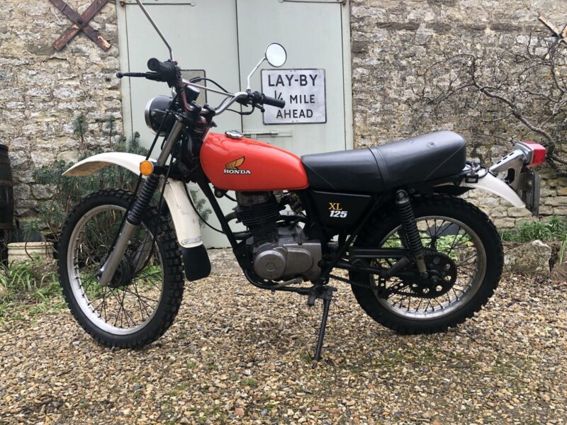 A 1976 Honda Xl125 Charterhouse Motorcycle Auction