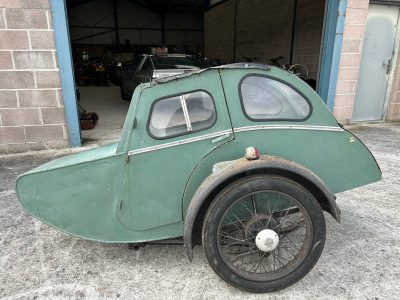 Sidecar chassis and body previously fitted to Sunbeam S7