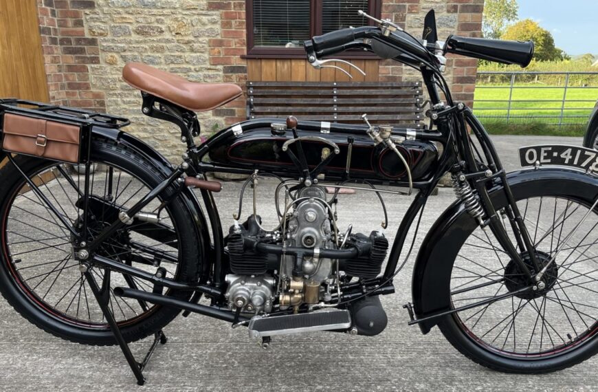 Veteran, Vintage and Classic Motorcycles at Charterhouse