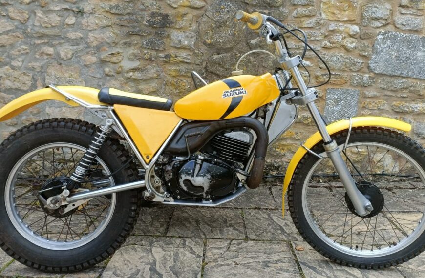 c.1978 Beamish Suzuki trials outfit 325 cc