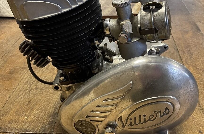 Villiers 197cc engine 6E – £345