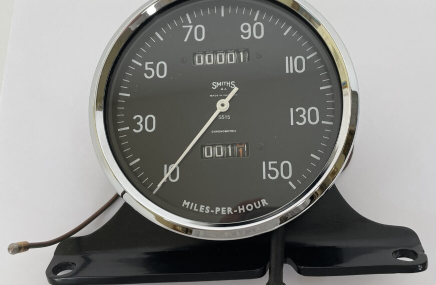 Vincent Black Shadow 5 inch 150 mph speedometer – Sold