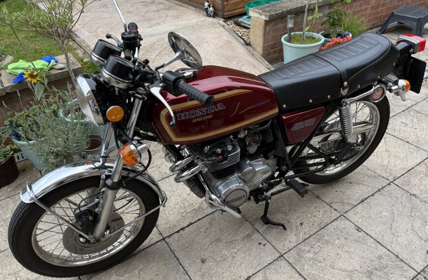 1977 Honda 400-4 F2 model