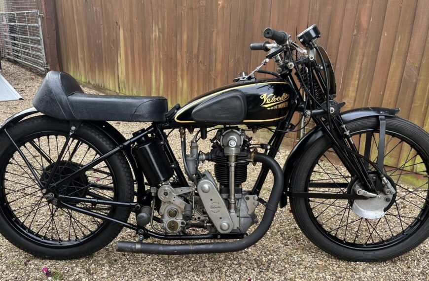 1931 Velocette KTT works machine