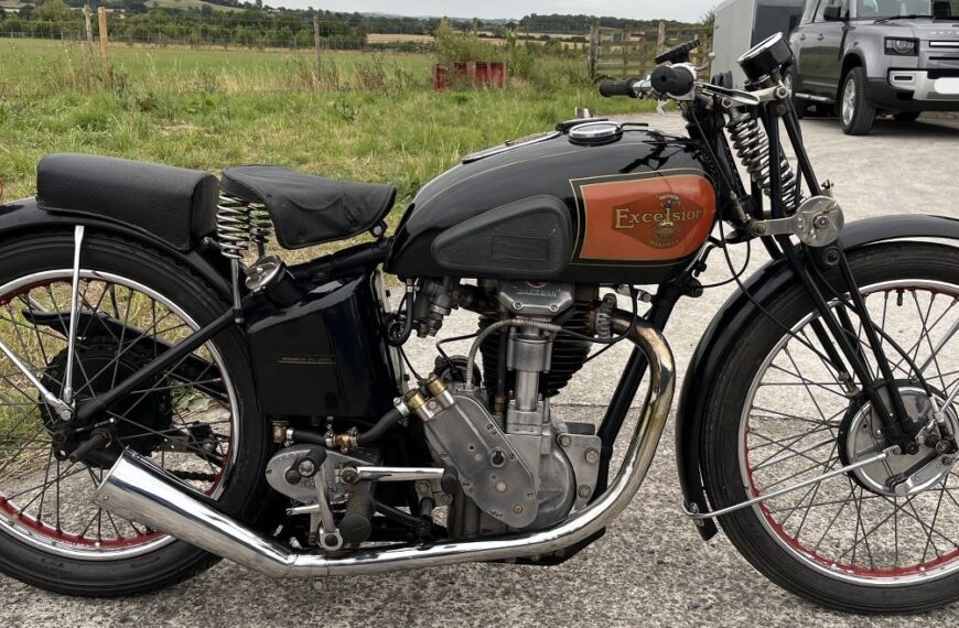 1938 Excelsior G15 500cc Manxman Special