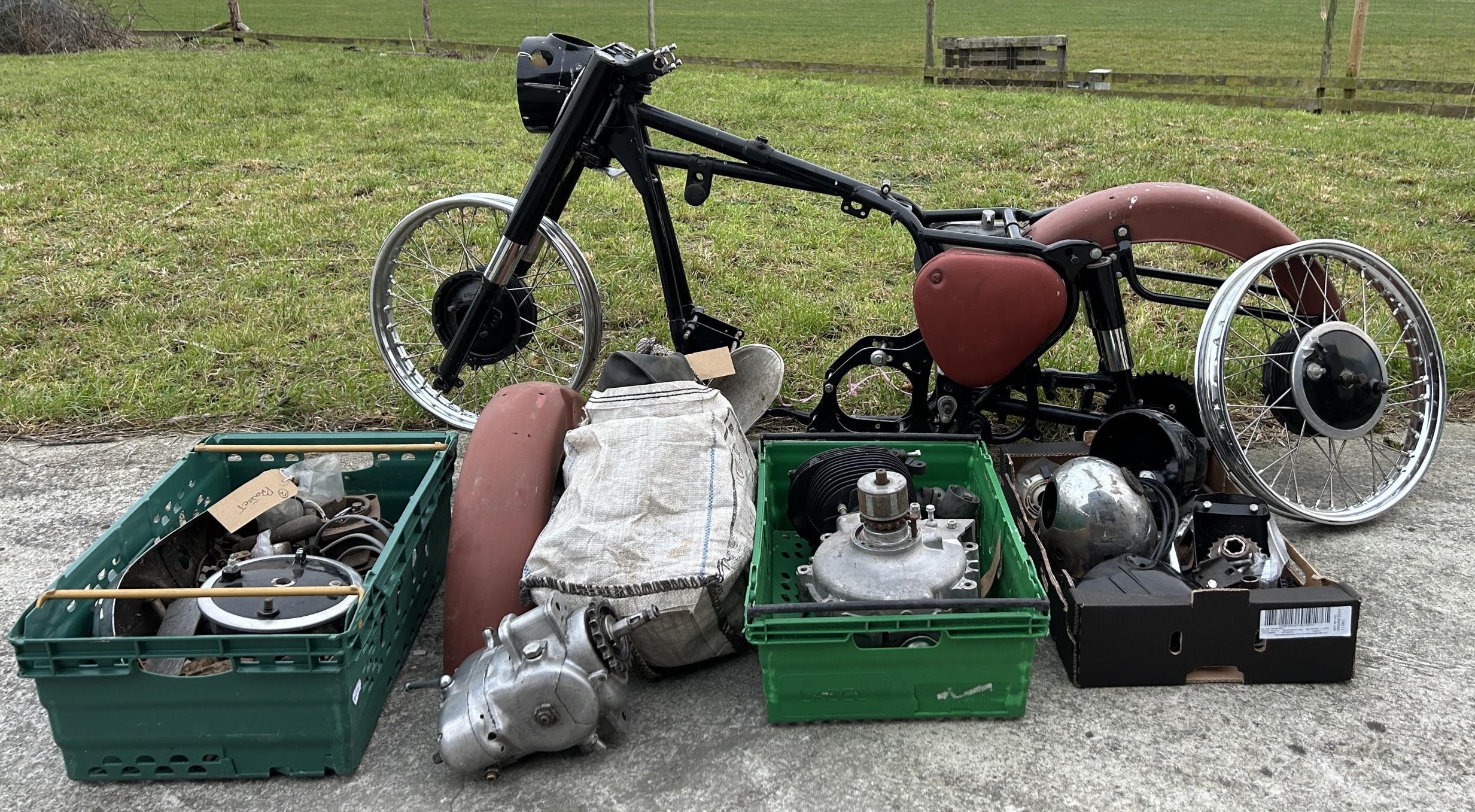 1958 BSA B31 project