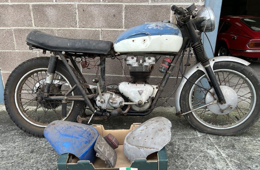 1960 Triumph T110 project