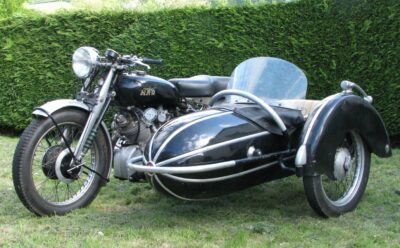1950 Vincent Rapide with Steib sidecar